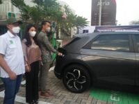 SPKLU mobil listrik di gading serpong