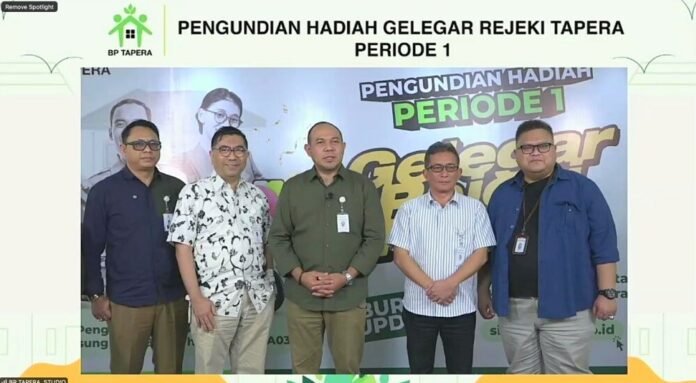 BP Tapera menggelar pengundian perdana Gelegar Rezeki Tapera BP Tapera menggelar pengundian perdana Gelegar Rezeki Tapera