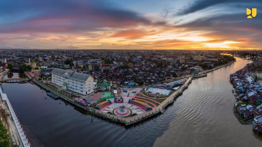Kawasan Kelayan Barat di Kota Banjarmasin