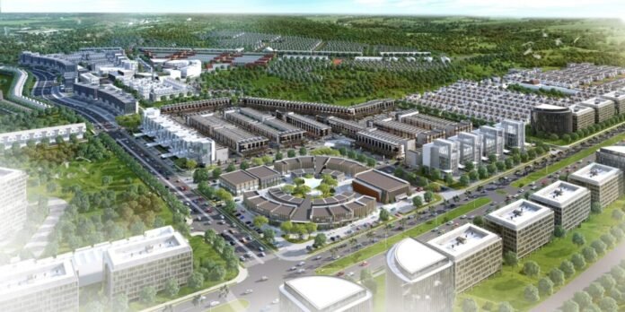 area komersial Hampton Avenue gading serpong