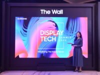 layar Micro LED Samsung the wall