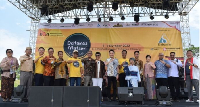 festival kebudayaan Jepang-Indonesia bertajuk “Deltamas Matsuri 2022”