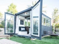 Gambar 2 Rumah Kontainer Minimalis (Pinterest)