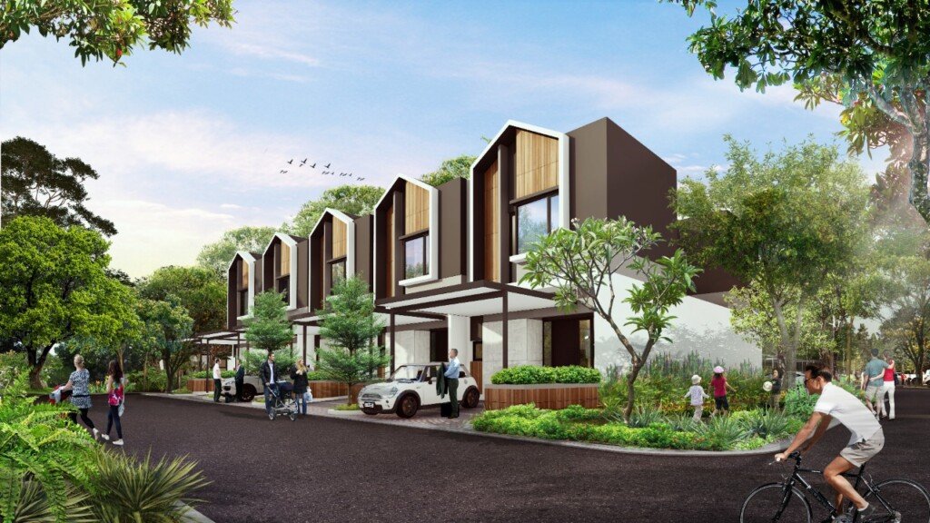 Rumah Tipe Caprina dalam Cluster Oxalis Metland Puri