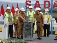 jokowi resmikan Bendungan Sadawarna