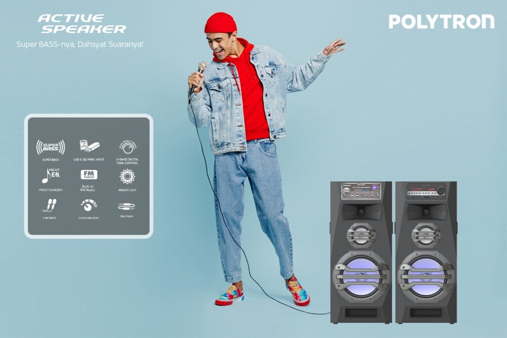 Speaker aktif Polytron PAS 12AF15