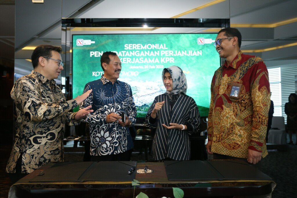 Kota Podomoro Tenjo dan Bank Mandiri jalin kerja sama KPR
