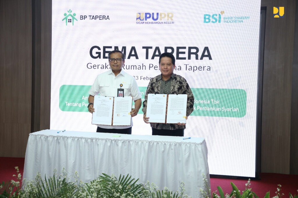 Dongkrak Perumahan Subsidi, Kementerian PUPR Gandeng Perbankan Syariah