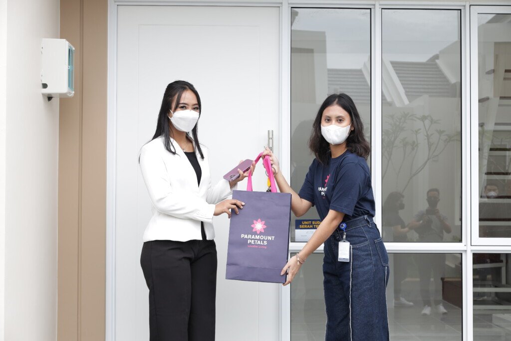 Serah terima rumah di Klaster Aster Paramount Petals, Tangerang