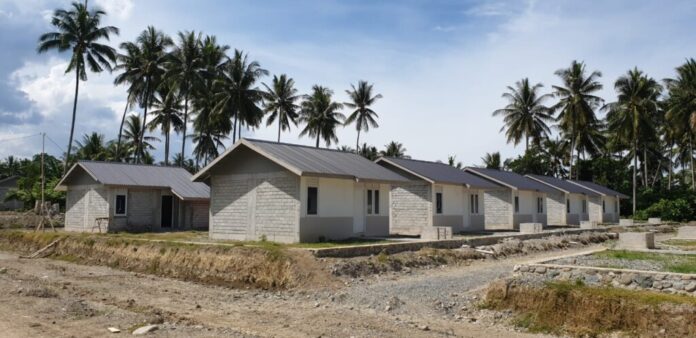 Proses pembangunan hunian tetap (huntap) tahap 2A pasca bencana Sulawesi Tengah (sulteng)