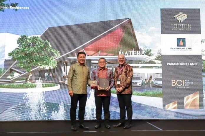Paramount Land terima penghargaan Top 10 Developers