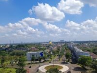 Kawasan hunian kota mandiri Grand Wisata Bekasi