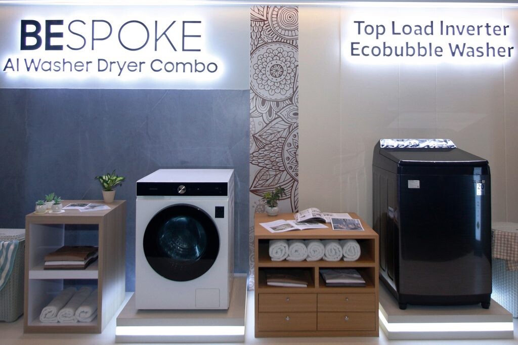 Samsung Rilis Mesin Cuci Pintar dengan Teknologi AI dan paket promosi mesin cuci