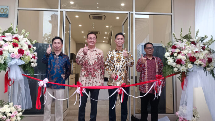 peresmian showroom sanwacompany di Jakarta Indonesia