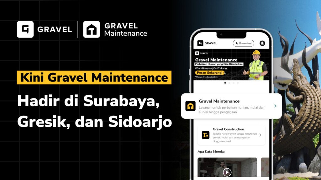 Gravel Maintenance di Surabaya, Sidoarjo dan Gresik