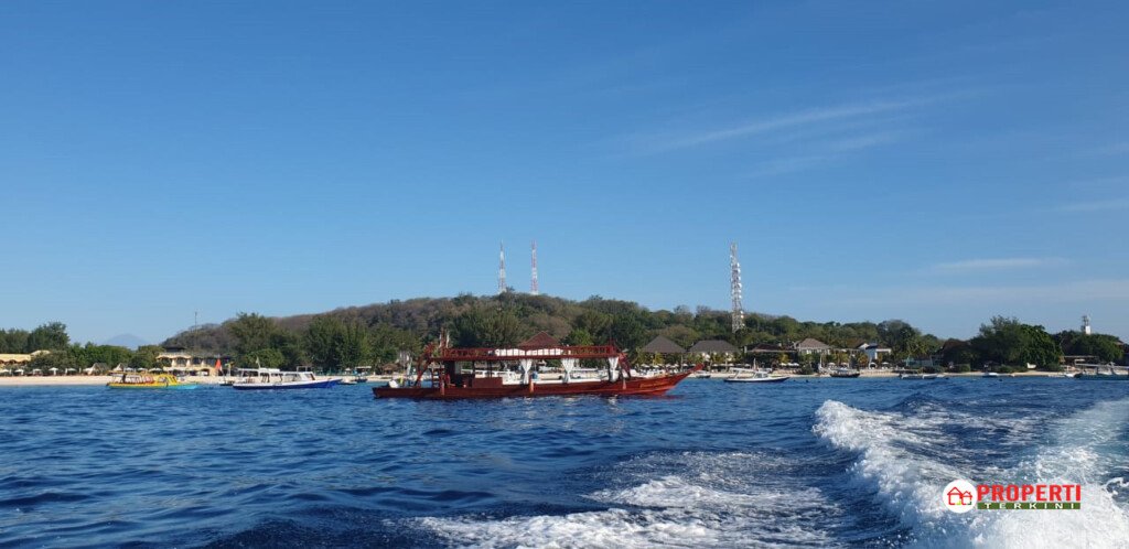 sarhunta di kawasan wisata Gili Trawangan Lombok