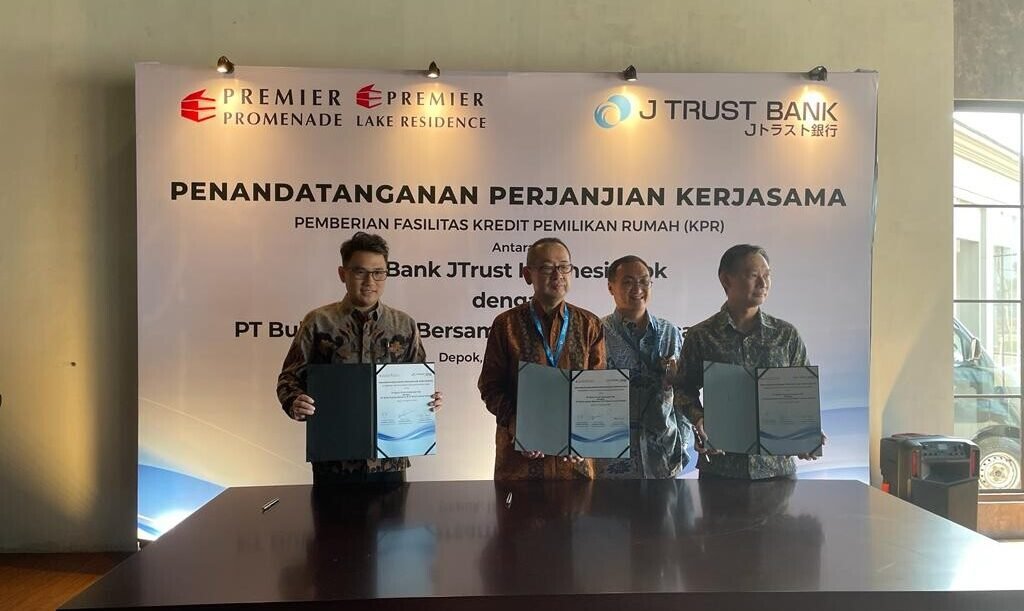 J Trust Bank Rilis Bunga KPR Istimewa "Tsumugu" di Perumahan Premier Promenade dan Premier Lake Residence