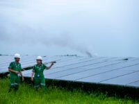 Panel Surya APRIL di Pangkalan Kerinci Riau