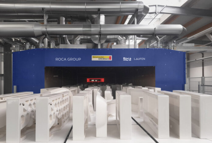 Roca Group Resmikan Terowongan Kiln Elektrik Pertama di Dunia untuk Produksi Keramik Sanitasi