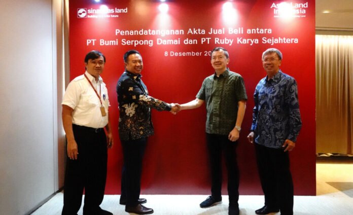 astra land indonesia dan bsde bangun proyek baru di cibubur