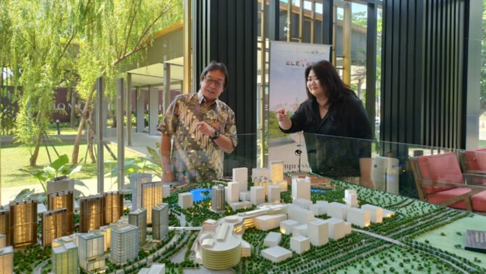 progres pembangunan Elevee Condominum
