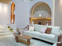 Ruang interior dalam Dulux House of Sweet Embrace dengan palet warna warm