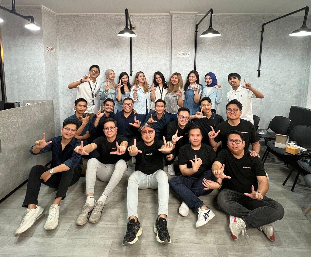 Jajaran direksi dan manajemen Linktown Indonesia dan Linktown Bandung