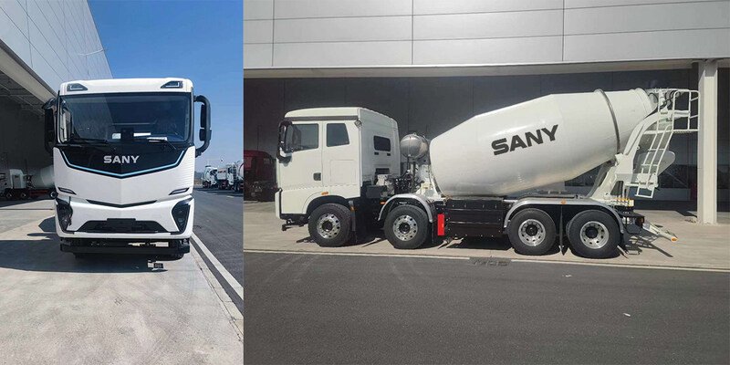 Truk Electric Mixer SANY