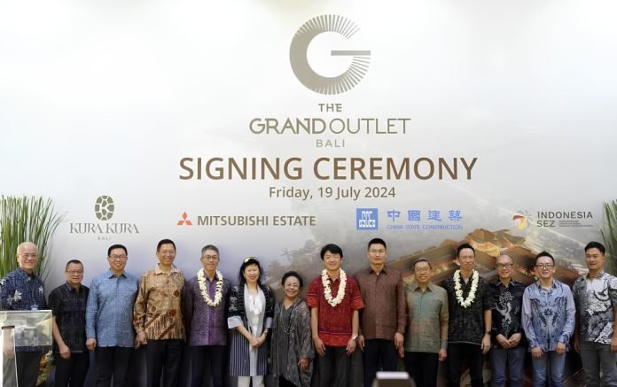pembangunan The Grand Outlet Bali