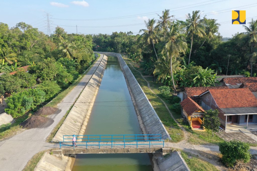 irigasi bendung manganti