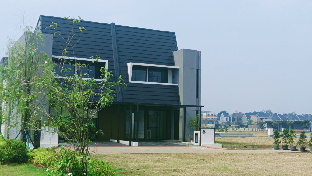 Show unit rumah Cluster Morizono