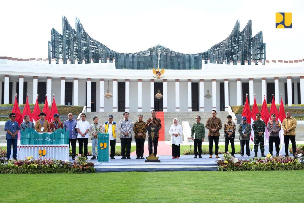 peresmian istana negara ikn