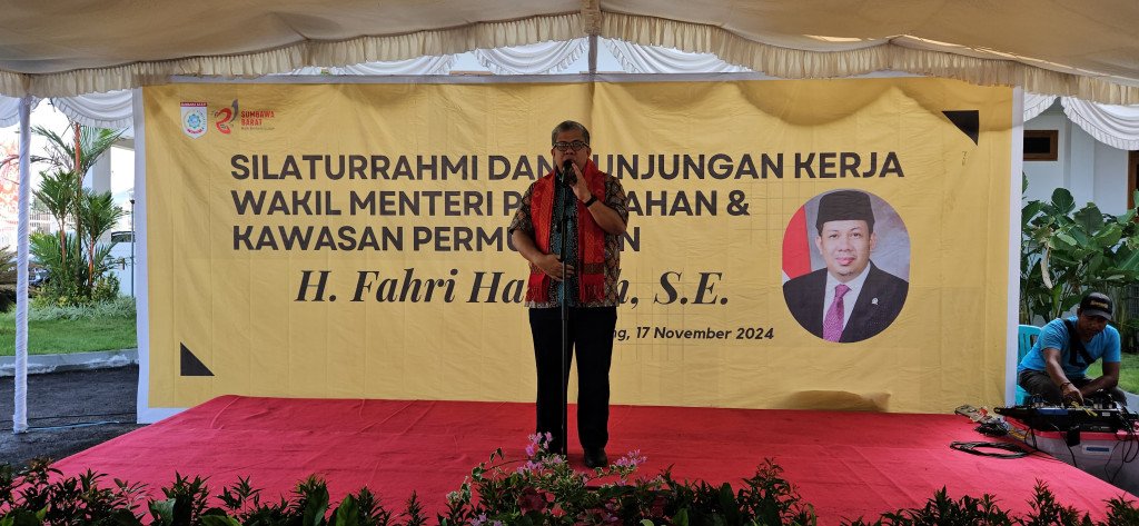 Kementerian PKP, Fahri Hamzah, backlog perumahan, rumah di sumbawa barat,