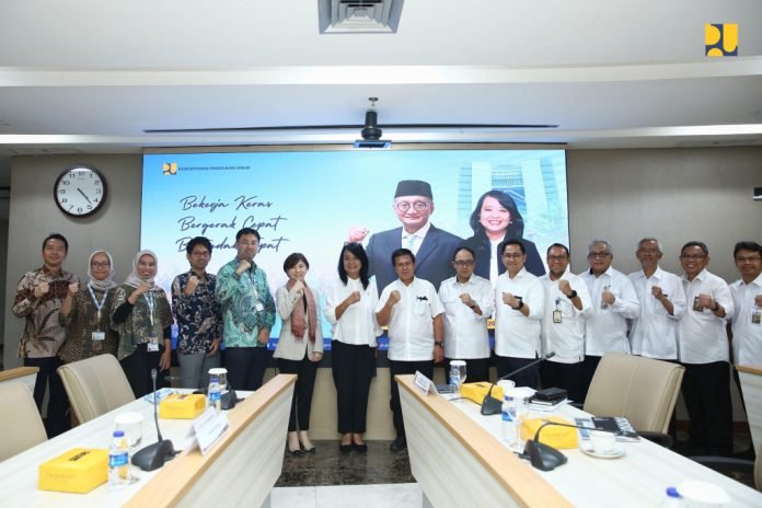Wamen Diana, JICA, Wakil Menteri Pekerjaan Umum.