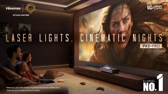 Projector Hisense PX3-PRO, proyektor, proyektor hisense, proyektor laser,