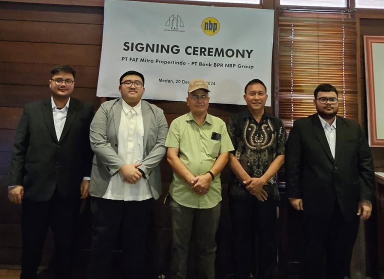 FAF Mitra Propertindo dan Bank BPR NBP Group, Berkolaborasi Bangun Kualanamu Aerocity