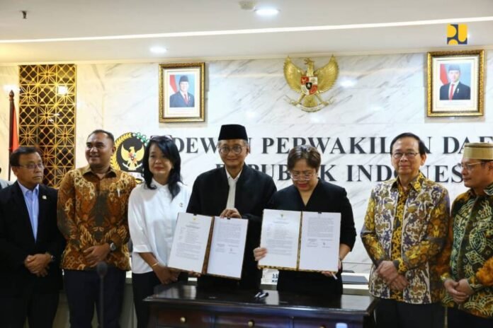 DPD RI, Menteri PU Dody.
