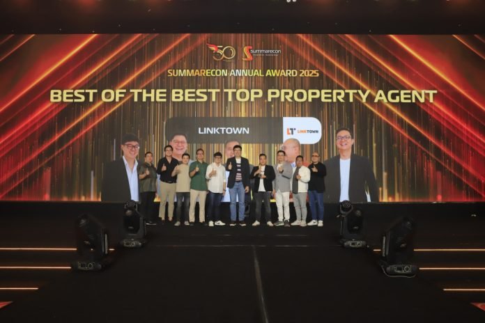 LINKTOWN, penghargaan properti, penghargaan linktown, agen properti, property awards, property agent, broker properti, summarecon awards, summarecon agung, Summarecon Annual Awards 2025