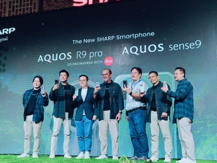 smartphone flagship, smartphone, smartphone sharp, sharp indonesia, Sharp AQUOS R9 Pro, Sharp AQUOS Sense9,