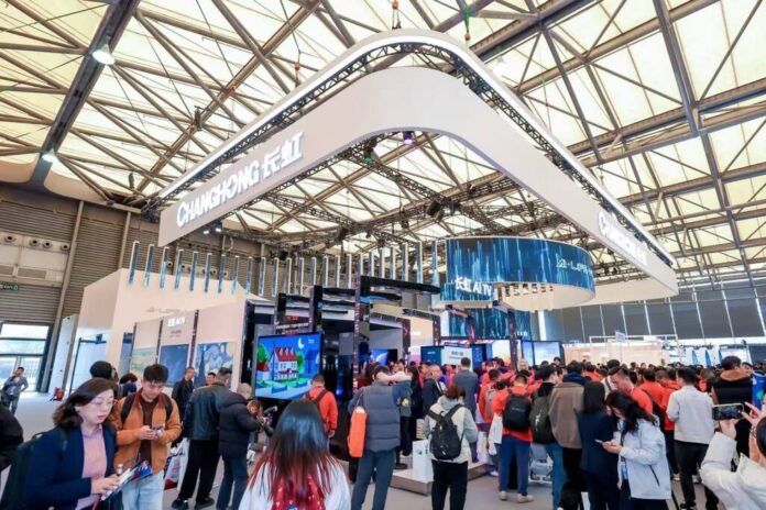 Changhong, awe 2025, teknologi ai, kecerdasan buatan, perangkat rumah tangga ai, ai home appliances, inovasi perangkat rumah tangga,