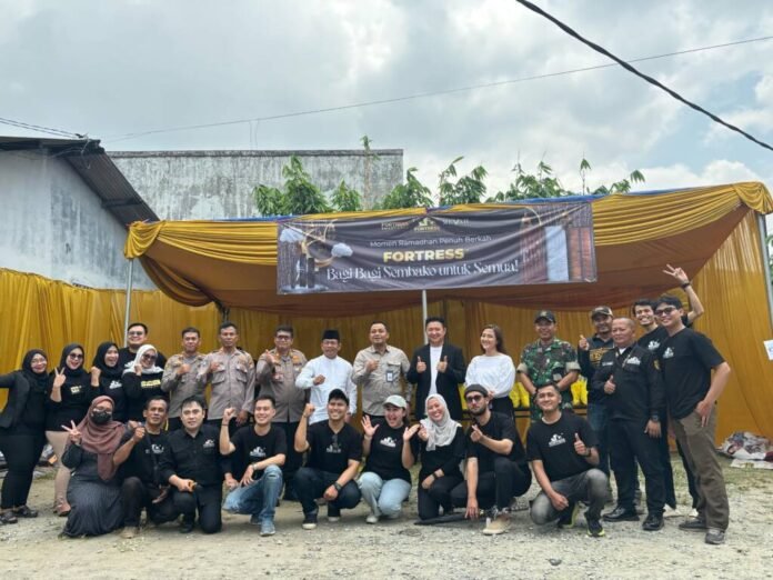 Fortress Ramadan White 2025, jbs perkasa, program csr, csr jbs perkasa, pintu baja fortress
