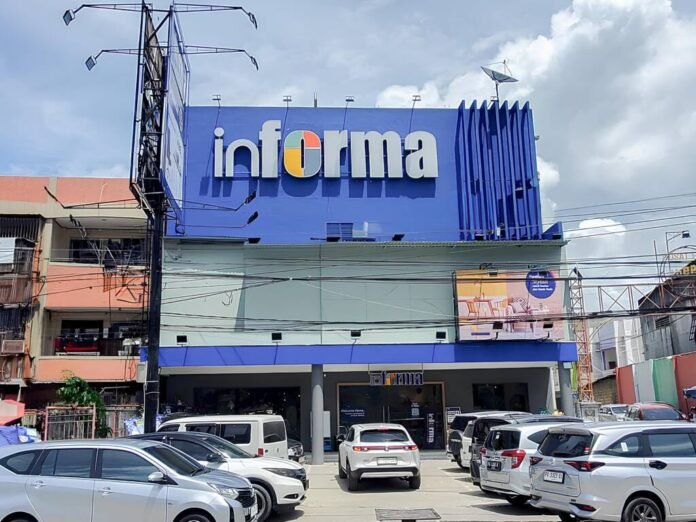 INFORMA Abepura, toko informa, produk furnitur, abepura jayapura, pusat belanja furnitur dan kebutuhan rumah, kawan lama group, informa retail asia awards 2025
