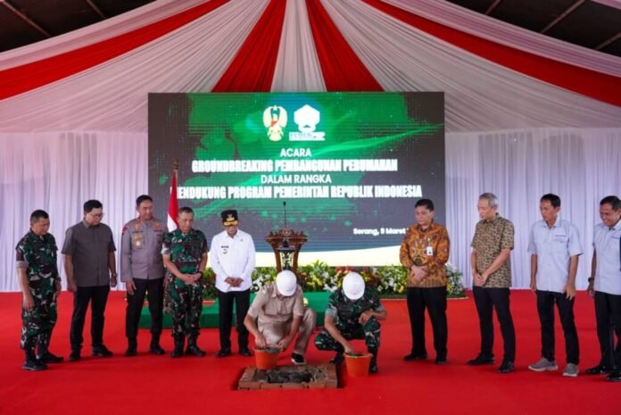 Kementerian PKP,TNI AD, MBR, rumah prajurit, rumah tni ad, rumah mbr, rumah subsidi, serang banten,