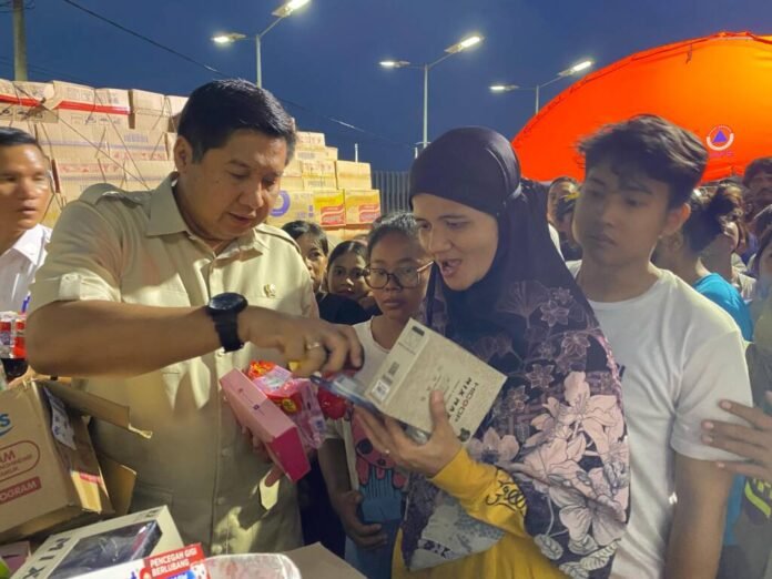 Menteri PKP Maruarar, Banjir di Kota Bekasi, bekasi, banjir kota bekasi, bencana banjir,