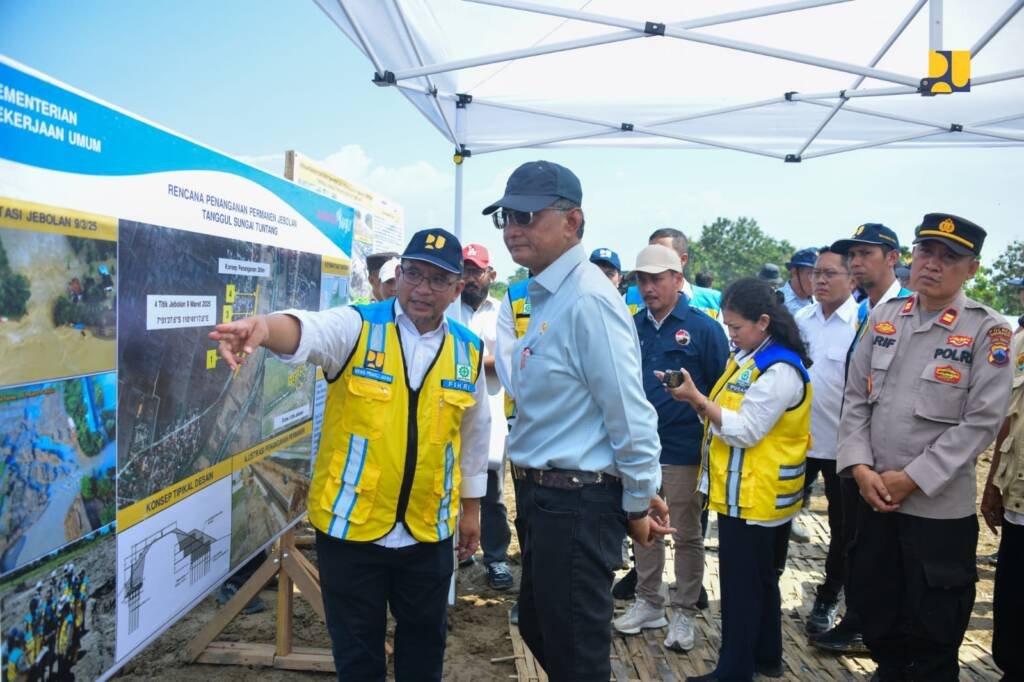 Menteri PU Dody, Tanggul Jebol Sungai Tuntang, infrastruktur air,