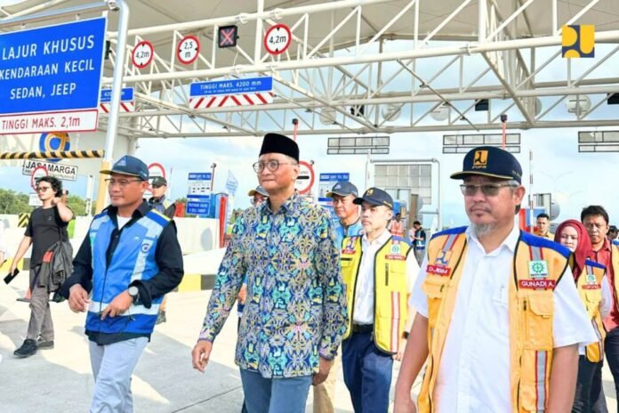 Lebaran 2025, Menteri PU. Tol Probowangi Seksi I.