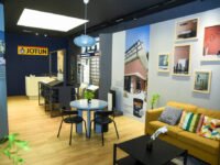 jotun flagship store bandung, jotun studio bandung, inspirasi warna cat jotun