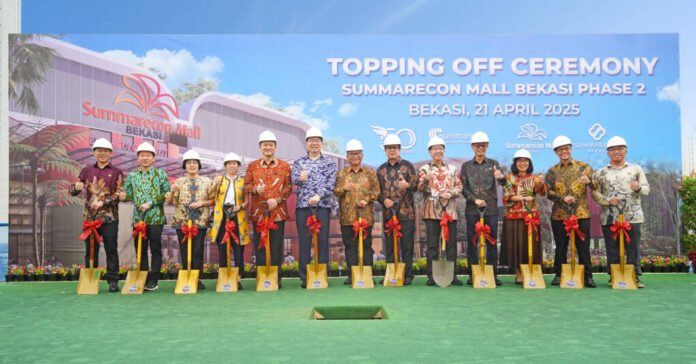 topping off summarecon mall bekasi tahap ii, summarecon bekasi, summarecon agung, pusat perbelanjaan di bekasi, mall terbaru di bekasi,