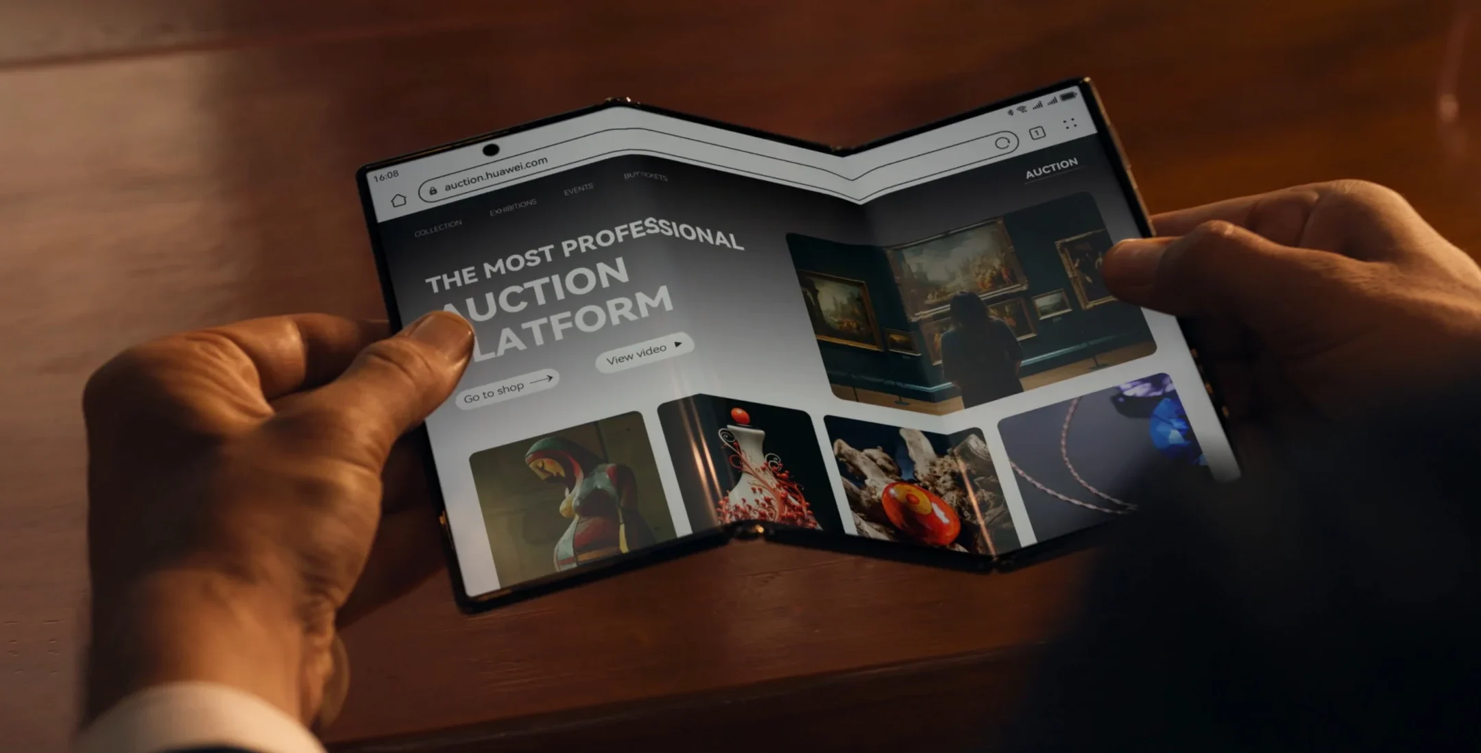 Huawei Mate XT, ponsel lipat tiga pertama dunia, ponsel huawei ternaru,