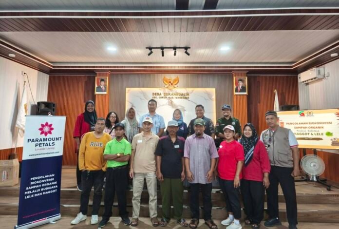 csr paramount patals, pengolahan biokonversi sampah organik, program KURASAKI, pengolahan sampah, daur ulang sampah,